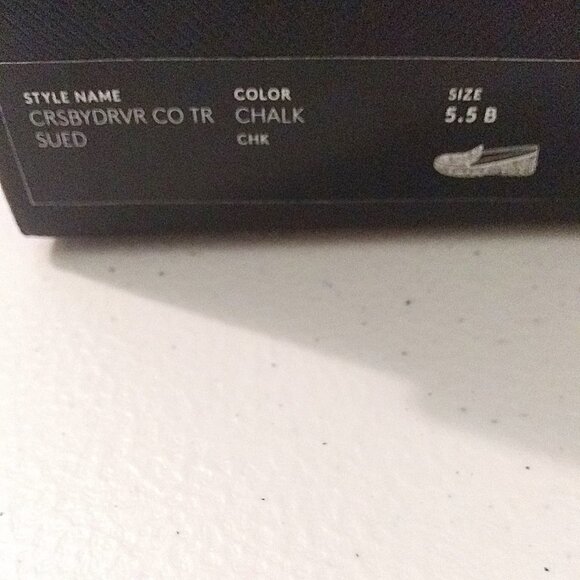 Coach Cream Crosby Driver Suede Tea Rose NIB S5.5 - Picture 11 of 12